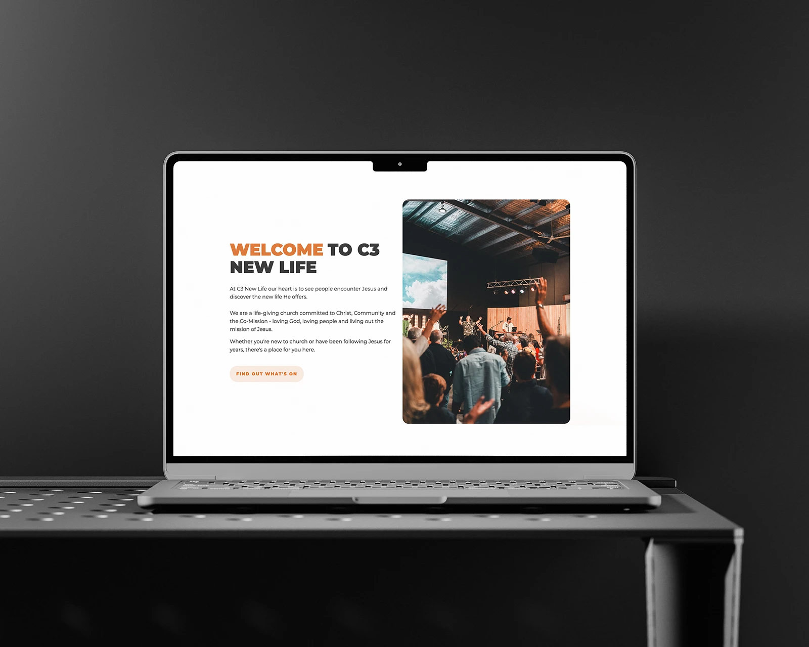 C3 New Life Church Website Development
